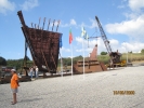 <b>Empreitada:</b> Monumento aos Trabalhadores da Indstria Naval - Rotunda da Boa Esperana - Filipa D'gua<br><b>Durao:</b> 35 dias (2009) </br><b>Tipo de empreitada: </b> Construo Nova e Arranjos Exteriores